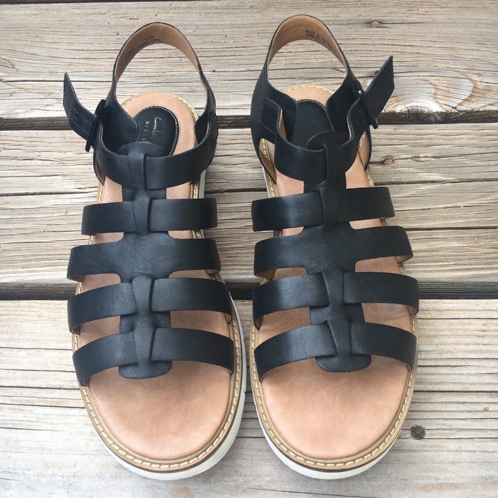 Clark’s leather sandal